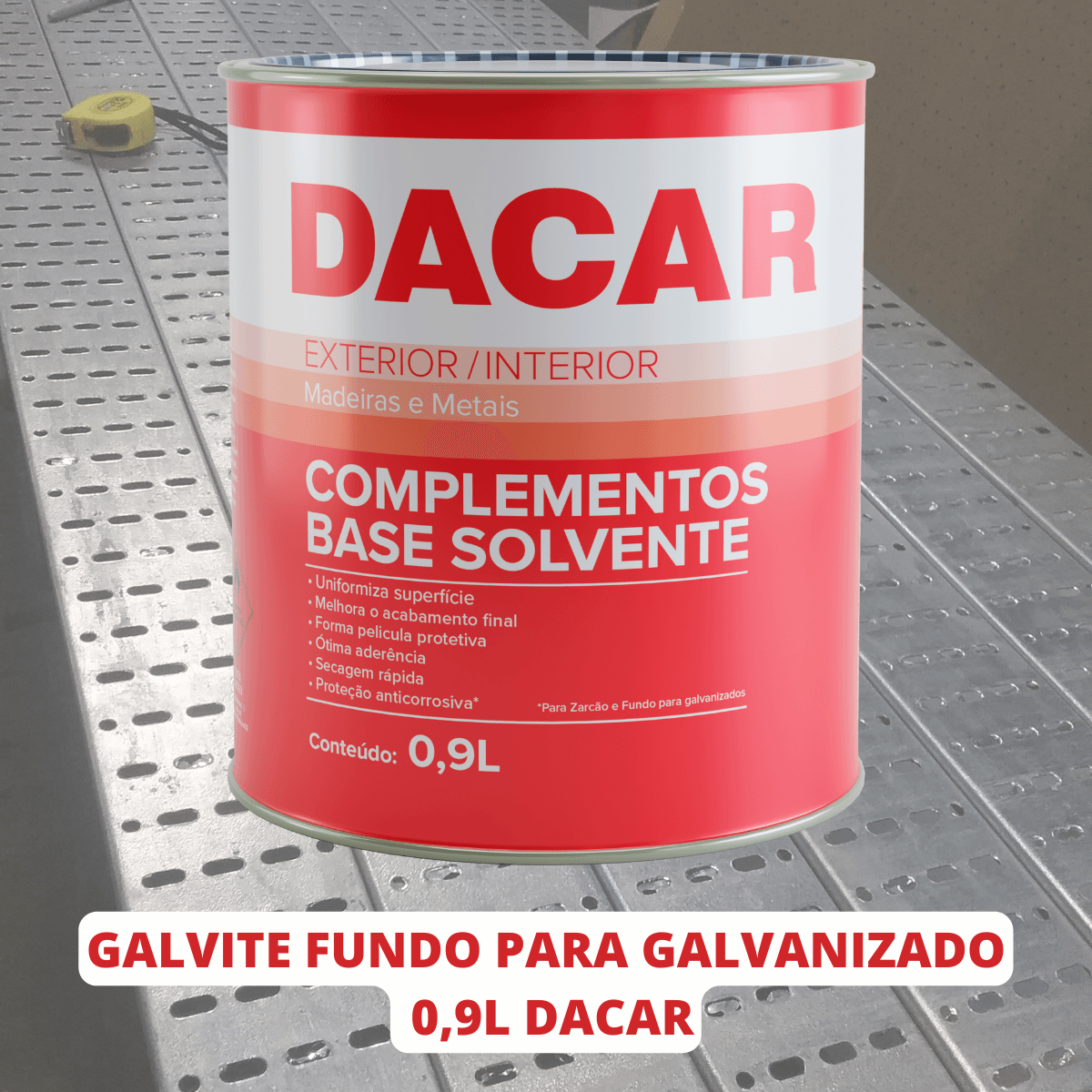 Galvite Fundo p/Galvanizado Dacar - Big Cores Tintas